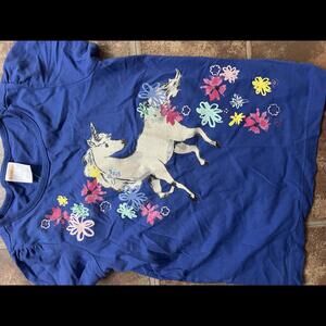 Gymboree 5 unicorn tee